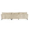 FOREVER ΚΑΝΑΠΕΣ ΓΩΝΙΑ ΑΡΙΣΤΕΡΗ BEIGE ΚΟΤΛΕ 316x185xH92cm