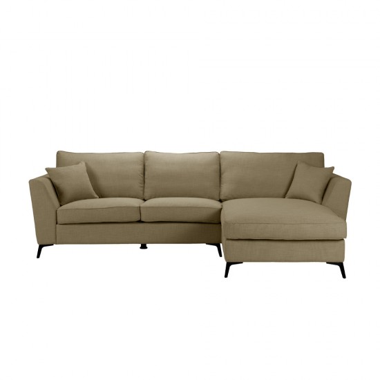 BOEL ΚΑΝΑΠΕΣ ΓΩΝΙΑ ΔΕΞΙΑ BEIGE 280x170xH92cm BOEL ΚΑΝΑΠΕΣ ΓΩΝΙΑ ΔΕΞΙΑ BEIGE 280x170xH92cm