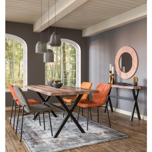 BRICK ΤΡΑΠΕΖΙ ΚΑΡΥΔΙ ΜΑΥΡΟ 180x90xH75cm BRICK ΤΡΑΠΕΖΙ ΚΑΡΥΔΙ ΜΑΥΡΟ 180x90xH75cm