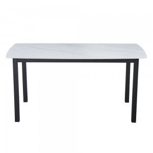 PLUTO ΤΡΑΠΕΖΙ ΛΕΥΚΟ ΜΕ ΟΨΗ ΜΑΡΜΑΡΟΥ 160x90xH76cm PLUTO ΤΡΑΠΕΖΙ ΛΕΥΚΟ ΜΕ ΟΨΗ ΜΑΡΜΑΡΟΥ 160x90xH76cm