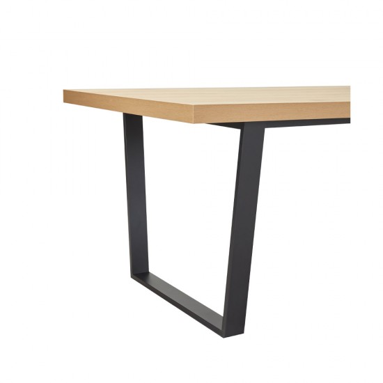 VILLE ΤΡΑΠΕΖΙ ΦΥΣΙΚΟ OAK 200x100xH76cm