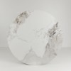 ATRIUM ΤΡΑΠΕΖΙ ΛΕΥΚΟ ΜΕ ΟΨΗ ΜΑΡΜΑΡΟΥ 110x110x76 ATRIUM ΤΡΑΠΕΖΙ ΛΕΥΚΟ ΜΕ ΟΨΗ ΜΑΡΜΑΡΟΥ 110x110x76