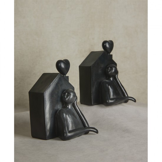 KEMMEL ΔΙΑΚΟΣΜΗΤΙΚΗ ΦΙΓΟΥΡΑ 13x12x18cm POLYRESIN ΜΑΥΡΟ KEMMEL ΔΙΑΚΟΣΜΗΤΙΚΗ ΦΙΓΟΥΡΑ 13x12x18cm POLYRESIN ΜΑΥΡΟ