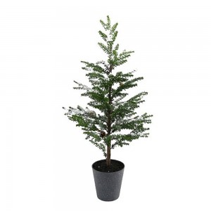ALNUS ΧΡΙΣΤΟΥΓΕΝΝΙΑΤΙΚΟ ΔΕΝΤΡΟ ΣΕ ΓΛΑΣΤΡΑ 38x38x82cm PVC ΠΡΑΣΙΝΟ ΓΚΡΙ PE ALNUS ΧΡΙΣΤΟΥΓΕΝΝΙΑΤΙΚΟ ΔΕΝΤΡΟ ΣΕ ΓΛΑΣΤΡΑ 38x38x82cm PVC ΠΡΑΣΙΝΟ ΓΚΡΙ PE