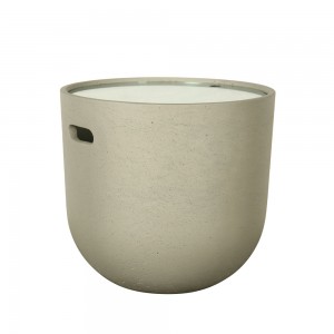 CAP COFFEE TABLE WARM GREY 49x49xH45cm