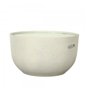 CAP COFFEE TABLE NATURAL WHITE 58x58xH32cm