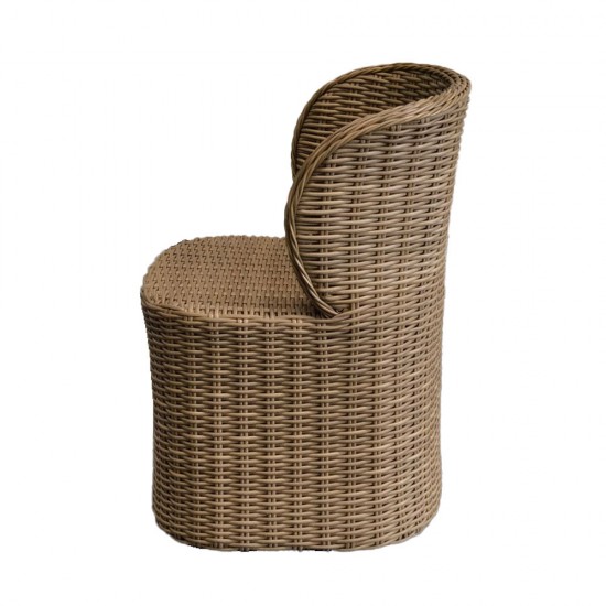 NEST ΚΑΡΕΚΛΑ ΦΥΣΙΚΟ 58x56xH75cm