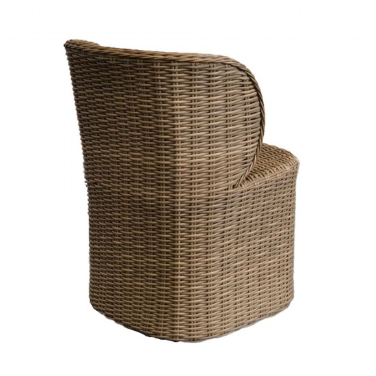 NEST ΚΑΡΕΚΛΑ ΦΥΣΙΚΟ 58x56xH75cm