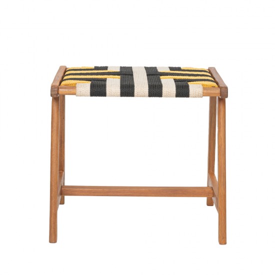 VERANO ΣΚΑΜΠΟ MULTICOLOR ΦΥΣΙΚΟ 45x40xH40cm