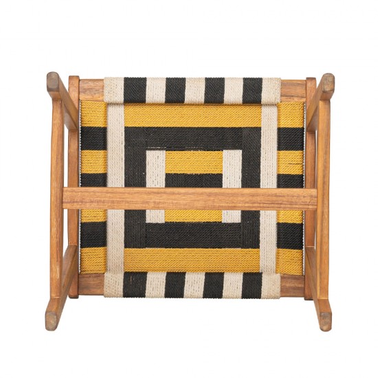 VERANO ΣΚΑΜΠΟ MULTICOLOR ΦΥΣΙΚΟ 45x40xH40cm