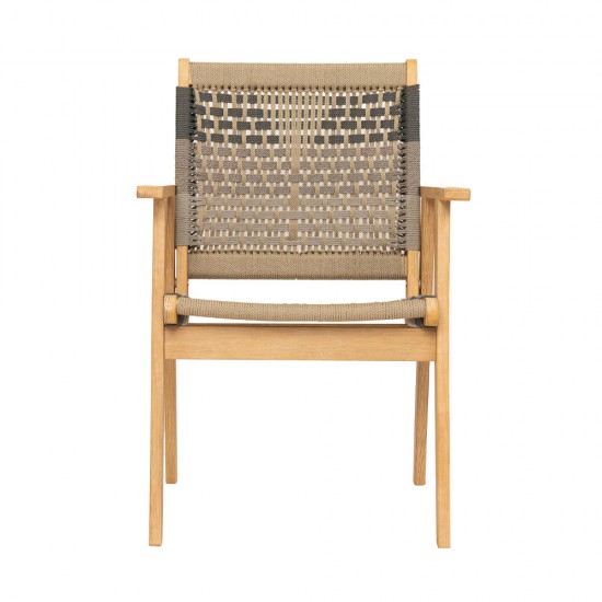 VEGA ΚΑΡΕΚΛΑ MULTICOLOR ΦΥΣΙΚΟ 58x56xH87cm