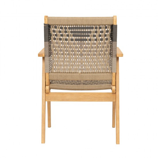 VEGA ΚΑΡΕΚΛΑ MULTICOLOR ΦΥΣΙΚΟ 58x56xH87cm