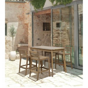 TOUJOUR ΤΡΑΠΕΖΙ BAR ΦΥΣΙΚΟ 131,5x70xH90cm