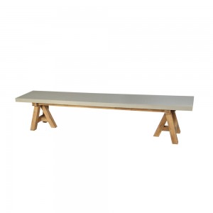 ERESOS ΠΑΓΚΑΚΙ CEMENT ΑΝΟΙΧΤΟ 200x40xH45cm