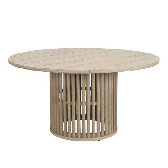 SUMATRA ΤΡΑΠΕΖΙ ΦΥΣΙΚΟ 150x150xH76cm