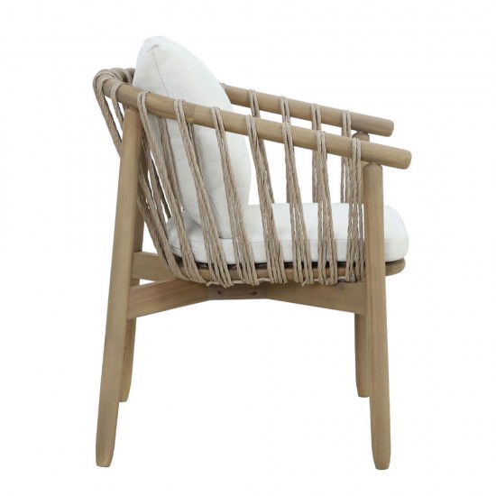 CORDA ΚΑΡΕΚΛΑ ΜΑΞΙΛΑΡΙ ΦΥΣΙΚΟ ΛΕΥΚΟ 63,5x60xH76cm