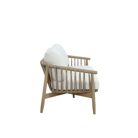 CORDA ΣΑΛΟΝΙ SET 1+2+1 ΦΥΣΙΚΟ ΛΕΥΚΟ