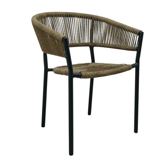 BREEZE ΚΑΡΕΚΛΑ ΜΑΥΡΟ ΚΑΡΥΔΙ 56x60x78cm