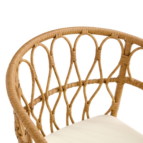 SURABAYA ΚΑΡΕΚΛΑ ΦΥΣΙΚΟ ΛΕΥΚΟ 59x56x77.5cm