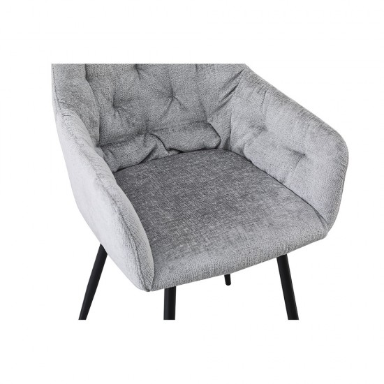 SAVVY ΚΑΡΕΚΛΑ ΓΚΡΙ ΑΝΟΙΧΤΟ 56x55xH85cm SAVVY ΚΑΡΕΚΛΑ ΓΚΡΙ ΑΝΟΙΧΤΟ 56x55xH85cm