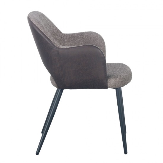 ASCOT ΚΑΡΕΚΛΑ ΚΑΦΕ ΣΚΟΥΡΟ 60x63,5xH79cm ASCOT ΚΑΡΕΚΛΑ ΚΑΦΕ ΣΚΟΥΡΟ 60x63,5xH79cm