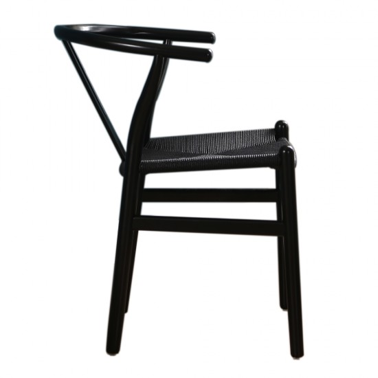 BONE ΚΑΡΕΚΛΑ ΜΑΥΡΟ 57x53xH76cm