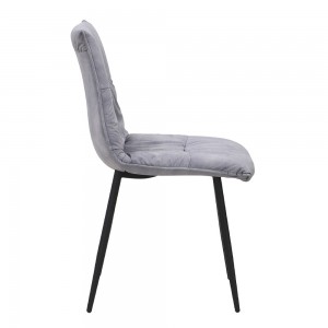 LINEA ΚΑΡΕΚΛΑ ΓΚΡΙ SILVER 47x55x86cm