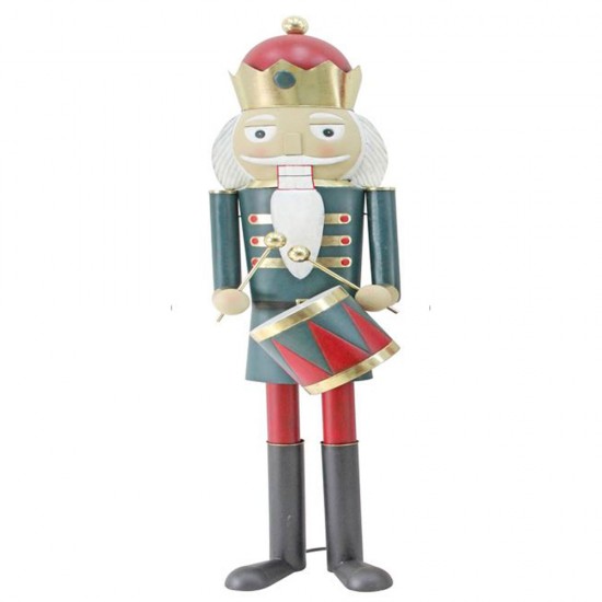 NUTCRACKER ΧΡΙΣΤΟΥΓΕΝΝΙΑΤΙΚΟ ΔΙΑΚΟΣΜΗΤΙΚΟ ΚΑΡΥΟΘΡΑΥΣΤΗΣ 44x50x175cm ΜΕΤΑΛΛΟ ΠΡΑΣΙΝΟ ΚΟΚΚΙΝΟ NUTCRACKER ΧΡΙΣΤΟΥΓΕΝΝΙΑΤΙΚΟ ΔΙΑΚΟΣΜΗΤΙΚΟ ΚΑΡΥΟΘΡΑΥΣΤΗΣ 44x50x175cm ΜΕΤΑΛΛΟ ΠΡΑΣΙΝΟ ΚΟΚΚΙΝΟ