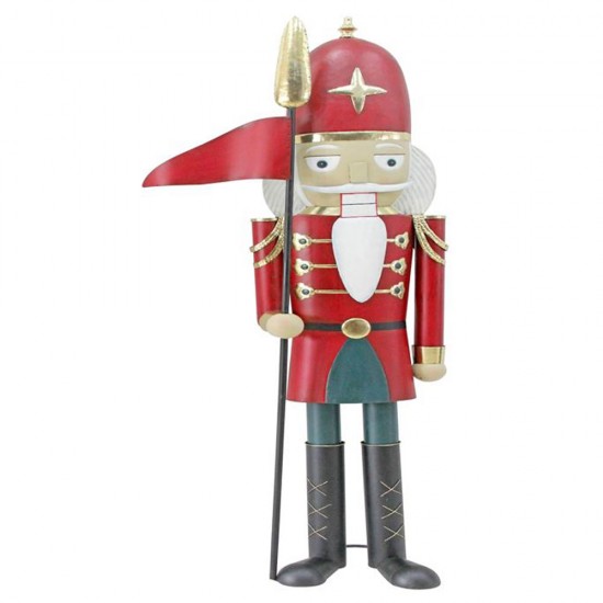 NUTCRACKER ΧΡΙΣΤΟΥΓΕΝΝΙΑΤΙΚΟ ΔΙΑΚΟΣΜΗΤΙΚΟ ΚΑΡΥΟΘΡΑΥΣΤΗΣ 69x36x180cm ΜΕΤΑΛΛΟ ΚΟΚΚΙΝΟ ΠΡΑΣΙΝΟ NUTCRACKER ΧΡΙΣΤΟΥΓΕΝΝΙΑΤΙΚΟ ΔΙΑΚΟΣΜΗΤΙΚΟ ΚΑΡΥΟΘΡΑΥΣΤΗΣ 69x36x180cm ΜΕΤΑΛΛΟ ΚΟΚΚΙΝΟ ΠΡΑΣΙΝΟ