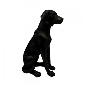 OLIVER ΔΙΑΚΟΣΜΗΤΙΚΟ ΣΚΥΛΟΣ 36x21x50cm POLYRESIN ΜΑΥΡΟ OLIVER ΔΙΑΚΟΣΜΗΤΙΚΟ ΣΚΥΛΟΣ 36x21x50cm POLYRESIN ΜΑΥΡΟ
