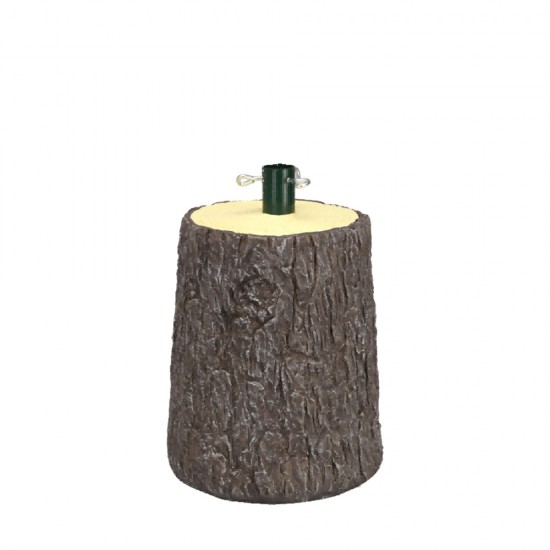 TREE BASE STAND ΚΟΡΜΟΣ 26x26x35cm MgO ΚΑΦΕ ΜΕΤΑΛΛΟ TREE BASE STAND ΚΟΡΜΟΣ 26x26x35cm MgO ΚΑΦΕ ΜΕΤΑΛΛΟ