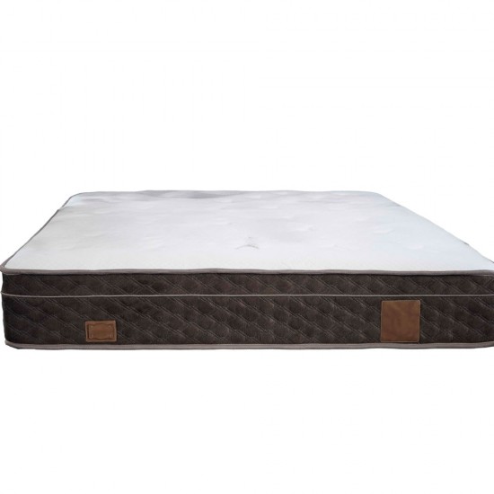 IASIS ΣΤΡΩΜΑ 160x200cm ΛΕΥΚΟ ΑΝΘΡΑΚΙ 200x160x30