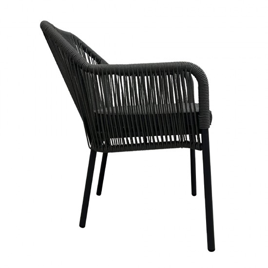 CELIA ΚΑΡΕΚΛΑ ΓΚΡΙ 56x67x80cm