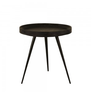 LAMA SIDE TABLE SET2 D60xH62cm-D40xH42cm