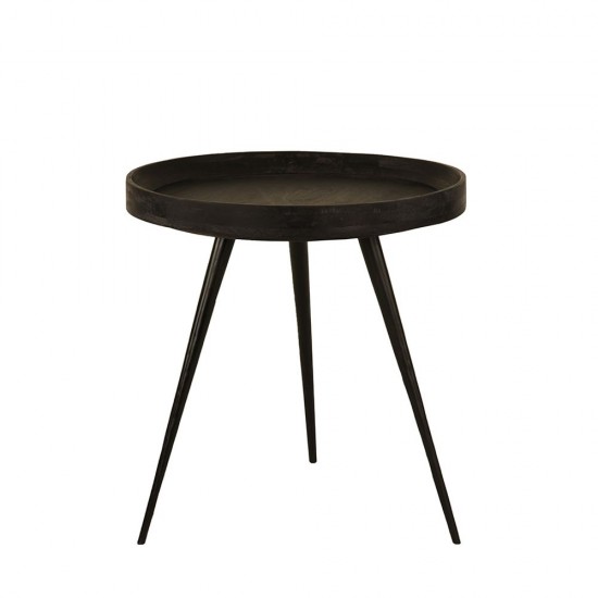 LAMA SIDE TABLE SET2 D60xH62cm-D40xH42cm