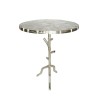 BIZARRE SIDE TABLE ΑΣΗΜΙ D45xH64cm