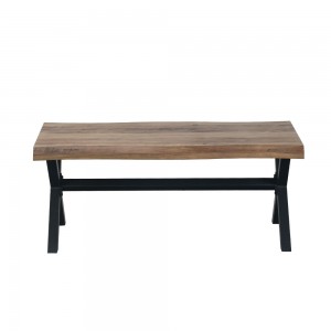 BRICK COFFEE TABLE ΚΑΡΥΔΙ ΜΑΥΡΟ 110x60xΗ45cm