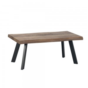 BRICK-URBAN COFFEE TABLE ΚΑΡΥΔΙ ΜΑΥΡΟ 110x60xH45cm