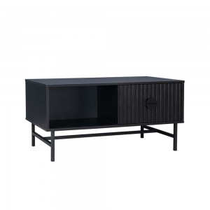 KIMONO COFFEE TABLE ΜΑΥΡΟ 100x59xH50,2cm