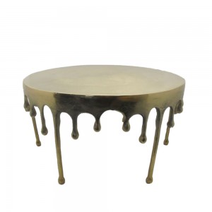 DROP COFFEE TABLE ΧΡΥΣΟ 75x75x40.5