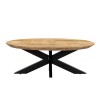 SKORPIO COFFEE TABLE ΚΑΡΥΔΙ ΜΑΥΡΟ 120x60x45