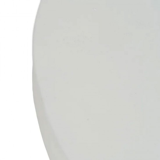 MYKONOS COFFEE TABLE ΛΕΥΚΟ ΜΑΥΡΟ 90x90x39cm