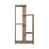 MEZZO ΒΙΒΛΙΟΘΗΚΗ SONOMA 79x29xH160cm-ΒΙΒΛΙΟΘΗΚΗ-ΜΕΛΑΜΙΝΗ-SONOMA-