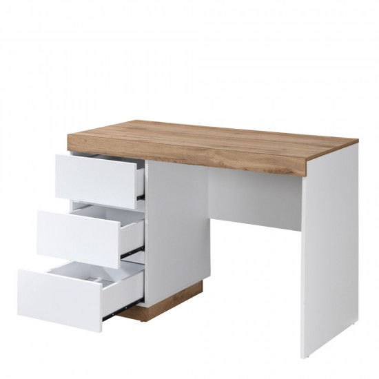 CASA ΓΡΑΦΕΙΟ 3ΣΥΡΤΑΡΙΑ ΛΕΥΚΟ ΦΥΣΙΚΟ 110x50x76cm