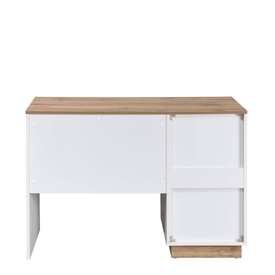 CASA ΓΡΑΦΕΙΟ 3ΣΥΡΤΑΡΙΑ ΛΕΥΚΟ ΦΥΣΙΚΟ 110x50x76cm