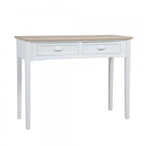 KIMOLOS ΚΟΝΣΟΛΑ 2ΣΥΡΤΑΡΙΑ ΛΕΥΚΟ ΦΥΣΙΚΟ 102x40xH78cm