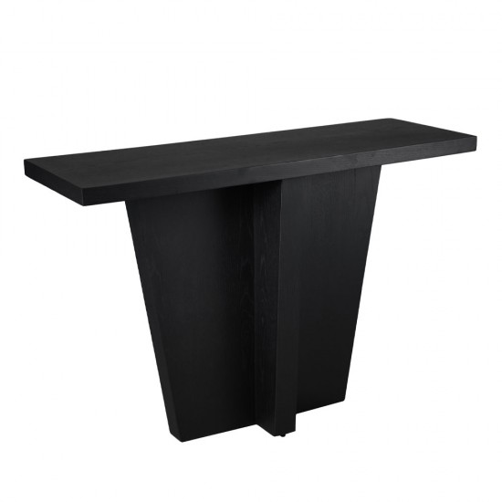 TUBE ΚΟΝΣΟΛΑ ΜΑΥΡΟ 120x40,5xH81cm