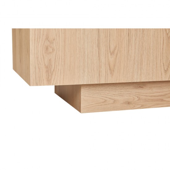 CUBIUS TV STAND 4ΠΟΡΤΕΣ ΦΥΣΙΚΟ 182x39xH59cm