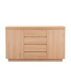 DRUVO ΜΠΟΥΦΕΣ 2ΠΟΡΤΕΣ 4ΣΥΡΤΑΡΙΑ ΦΥΣΙΚΟ 160x39x92cm
