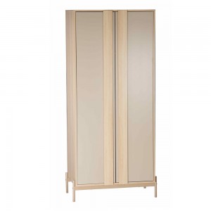 CAPPUCCINO ΝΤΟΥΛΑΠΑ 2ΠΟΡΤΕΣ LATTE SONOMA 84.6x50x185cm